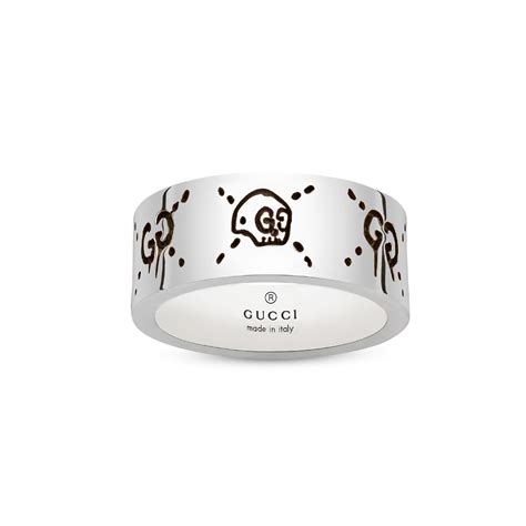 gucci ghost motif necklace|gucci ghost ring used.